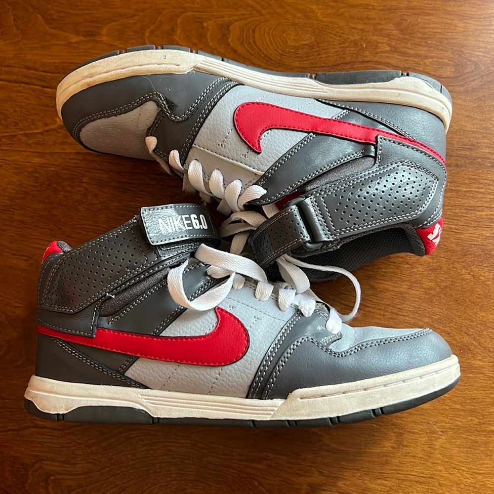 Nike 6.0 “big kids” sneakers.
